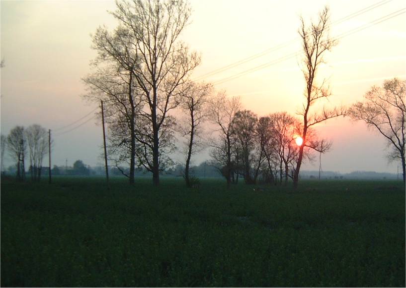 Sonnenuntergang an der Nordsee