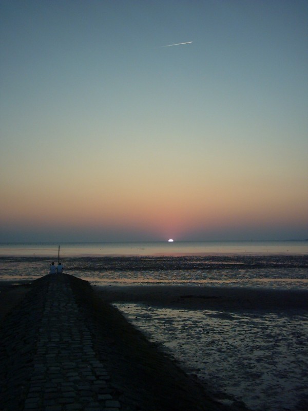 Sonnenuntergang an der Nordsee